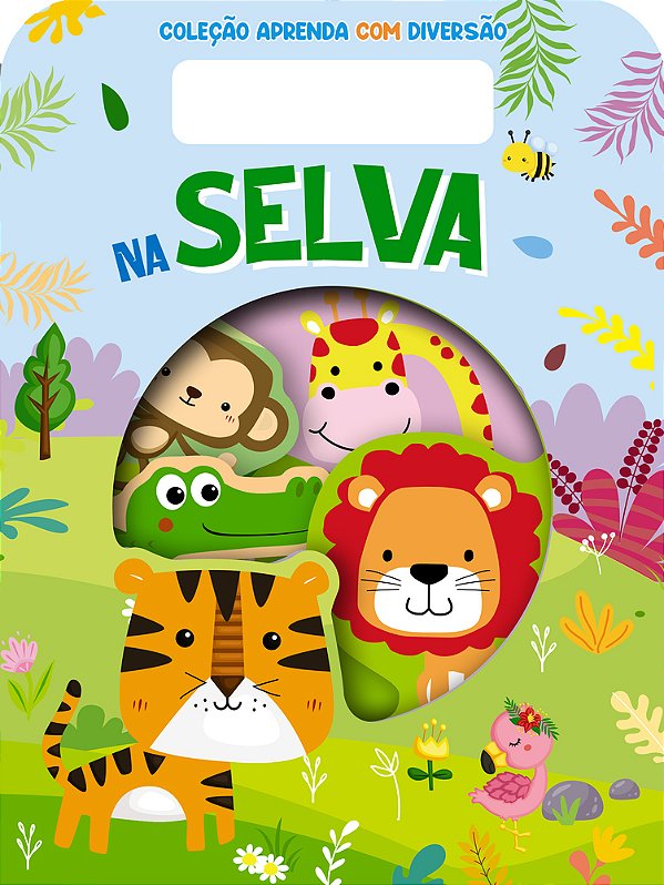 Coleção Aprenda Com Diversão Na Selva..-