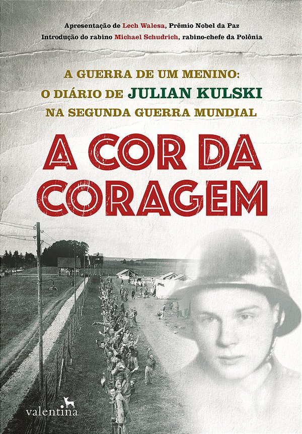 A Cor Da Coragem A Guerra De Um Menino: O Diário De Julian Kulski Na Segunda Guerra Mundial..-