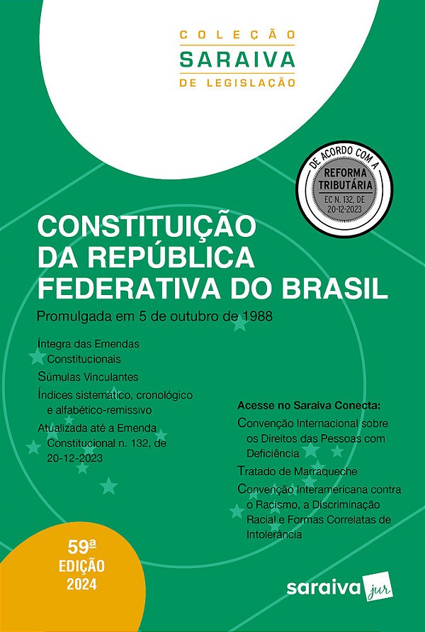 Constituição Da República Federativa Do Brasil - 59ª Edição 2024