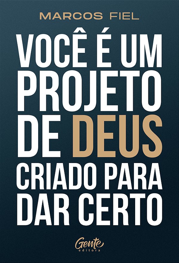 Você É Um Projeto De Deus Criado Para Dar Certo..-
