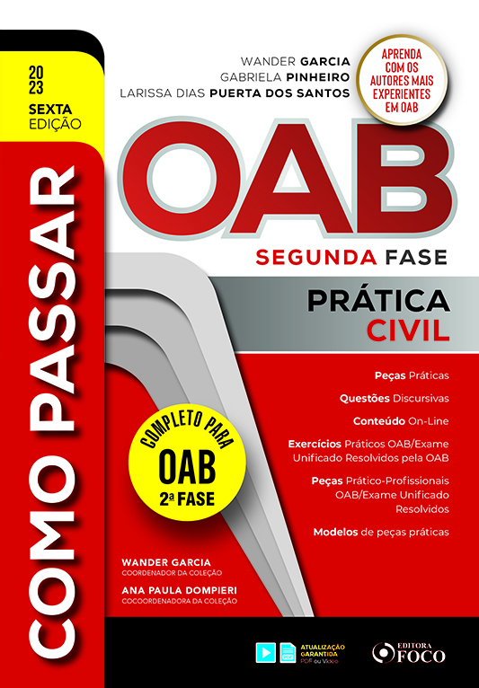 Como Passar Na Oab 2ª Fase - Prática Civil - 6ª Ed - 2023..-