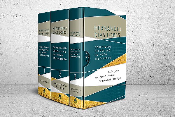 Box - Comentário Expositivo Do Novo Testamento Os Evangelhos - Atos E Epístolas Paulinas - Epístolas Gerais E Apocalipse