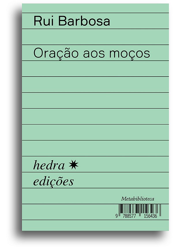 Oração Aos Moços..-