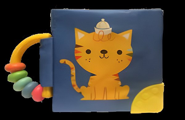 Meu Livro Macio Com Chocalho E Mordedor: Gato..-