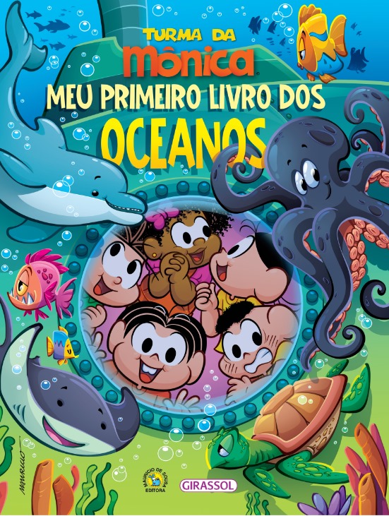 Turma Da Mônica - Meu Primeiro Livro Dos Oceanos..-