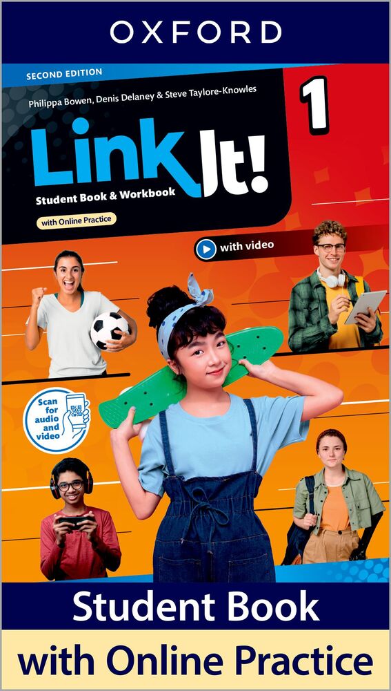 Link It 1 - Student's Book With Workbook And Online Practice - Second Edition..-