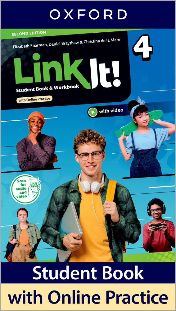 Link It 4 - Student's Book With Workbook And Online Practice - Second Edition..-