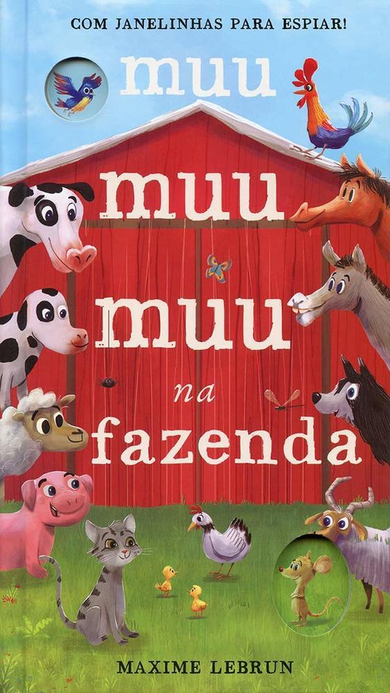 Muu Muu Muu Na Fazenda: Com Janelinhas Para Espiar-..