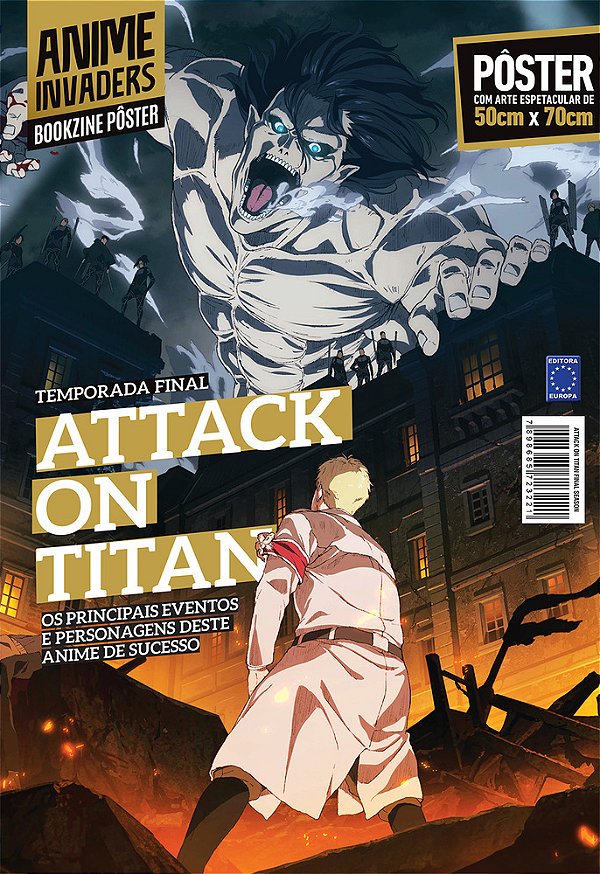 Superpôster Anime Invaders - Attack On Titan