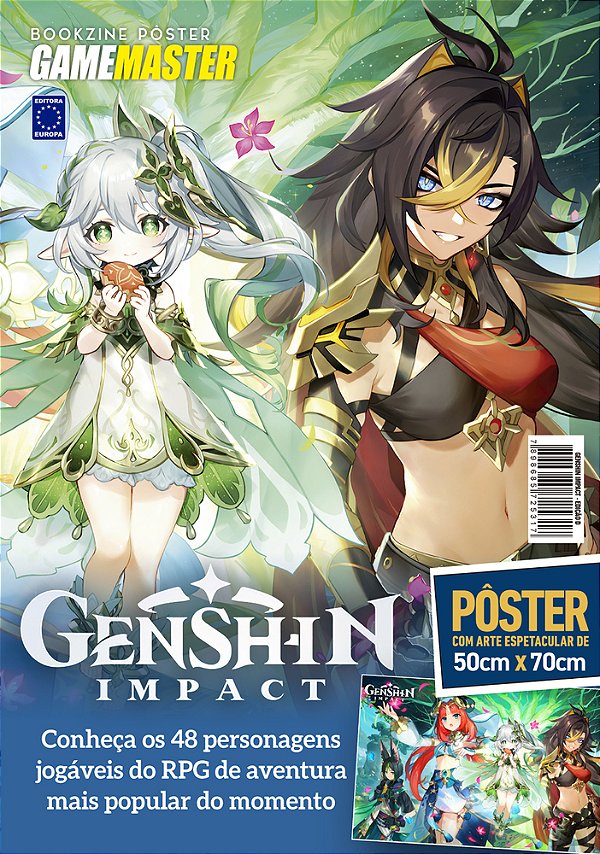 Superpôster Game Master - Genshin Impact - Arte D