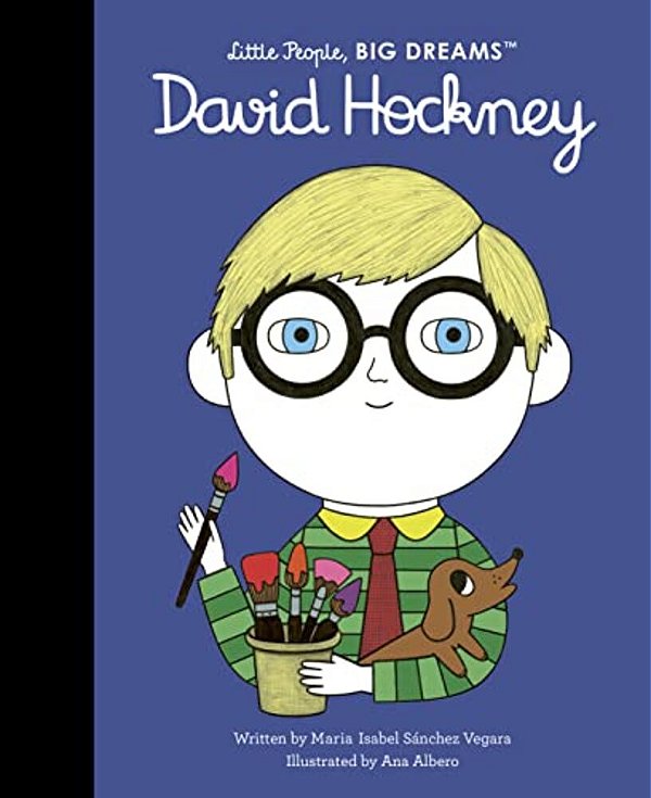 David Hockney - Little People, Big Dreams - Hardcover-..