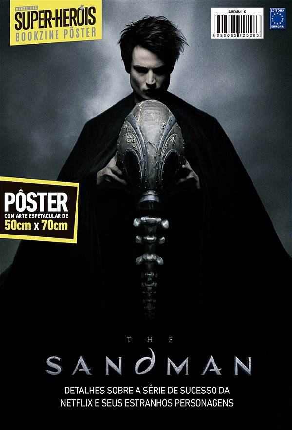 Superpôster Mundo Dos Super-Heróis - Sandman - Arte C (Morpheus)