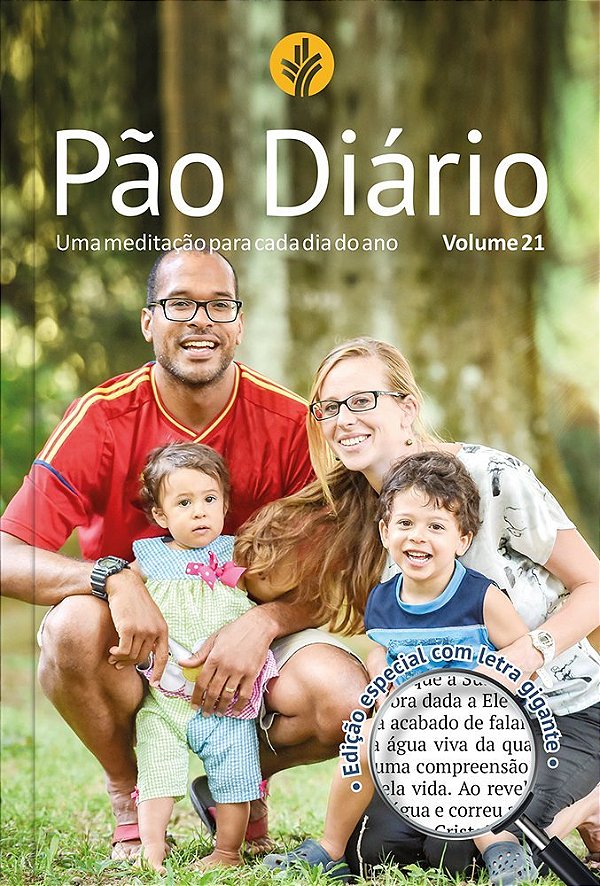 Pão Diário, Volume 21 (Capa Família/Letra Gigante)-..