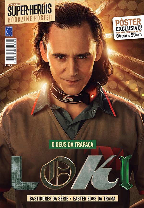 Superpôster Mundo Dos Super-Heróis - Loki