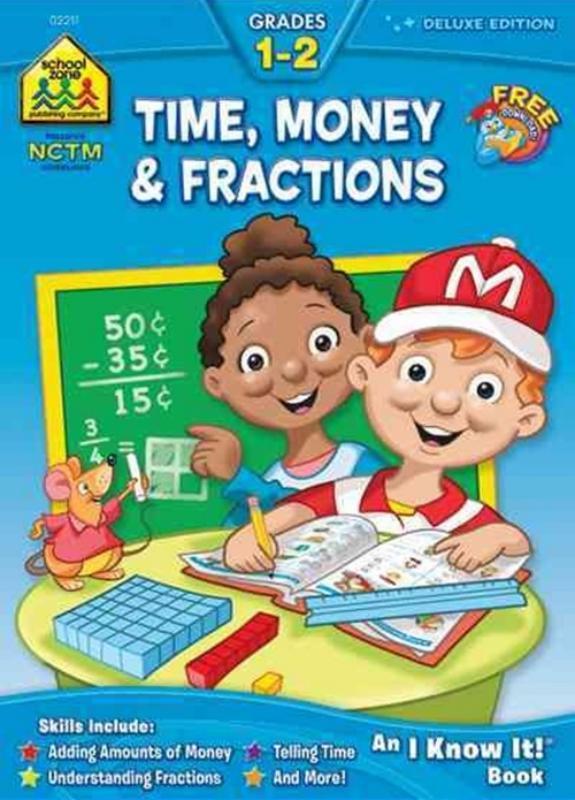 Time, Money & Fractions 1-2