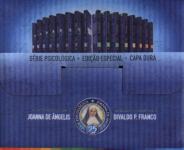 Box Série Psicológica Joanna De Ângelis Capa Dura - 16 Volumes