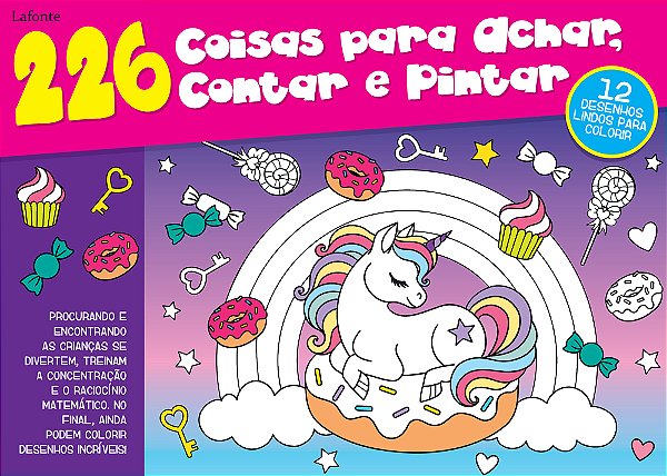 226 Coisas Para Achar, Contar E Pintar-..