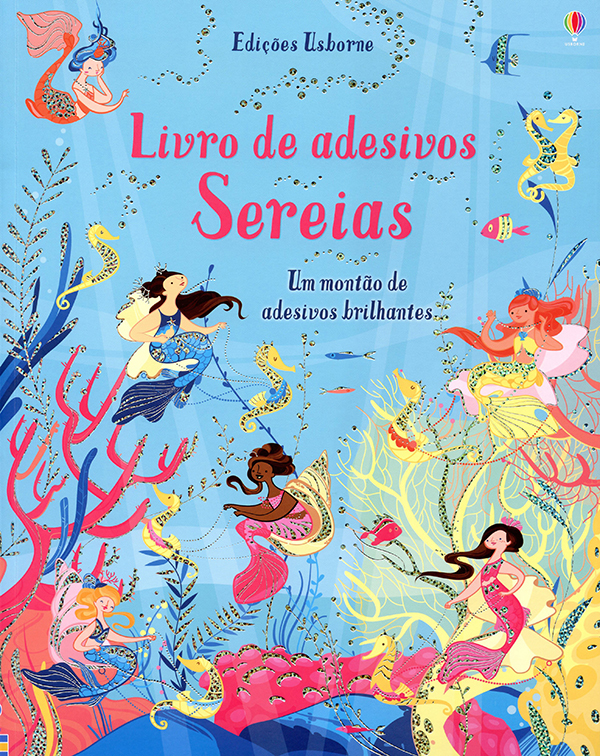 Sereias: Livro De Adesivos