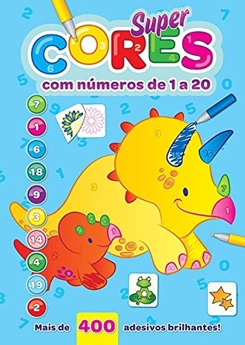 Supercores Com Números De 1 A 20