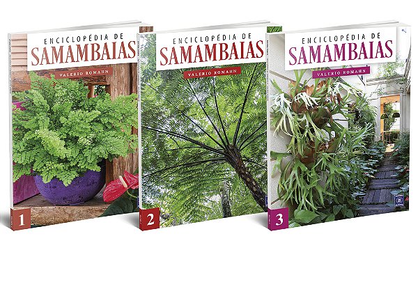 Enciclopédia De Samambaias (3 Livros)