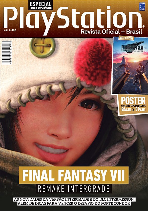 Superpôster Playstation - Final Fantasy VII Remake Integrade