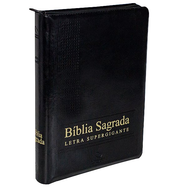 Bíblia Sagrada Letra Supergigante Com Índice E Zíper Nova Almeida Atualizada (Naa) Com Letras Vermelhas