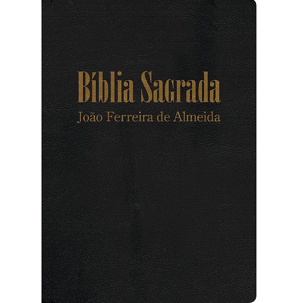 Bíblia Rc Gigante - Capa Luxo Preta