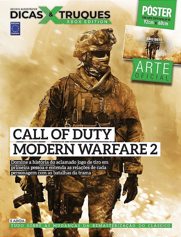 Superpôster Dicas E Truques Xbox Edition - Call Of Duty: Modern Warfare 2