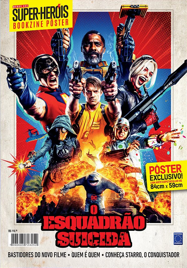 Superpôster Mundo Dos Super-Heróis - O Esquadrão Suicida