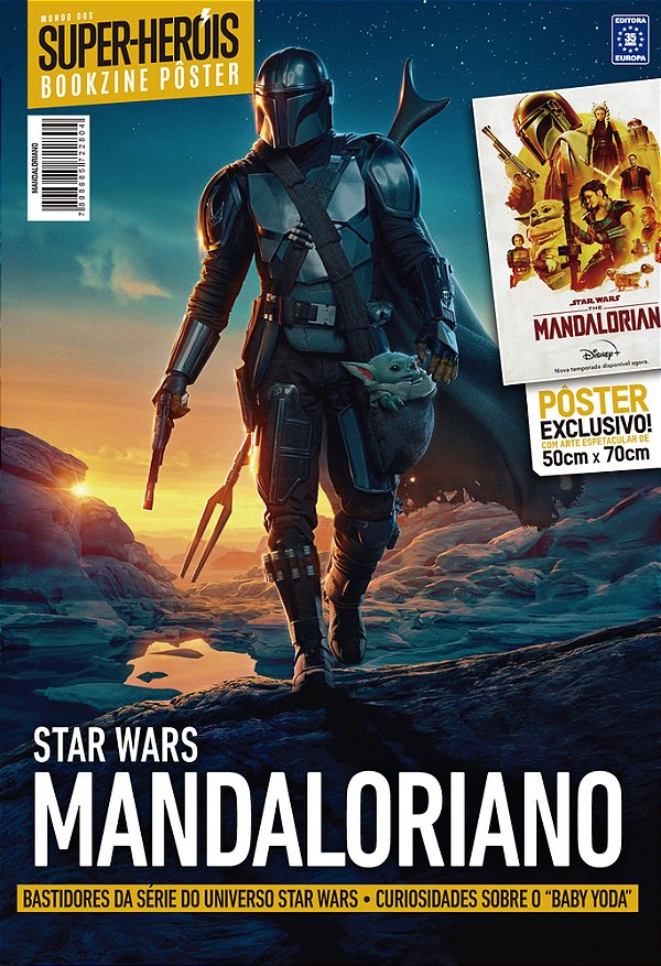 Superpôster Mundo Dos Super-Heróis - Starwars Mandaloriano