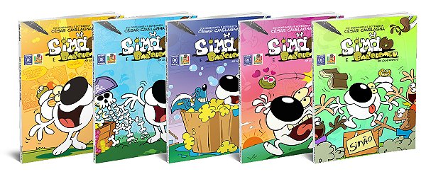 Simão E Bartolomeu Em Quadrinhos (Coleção - 5 Livros)