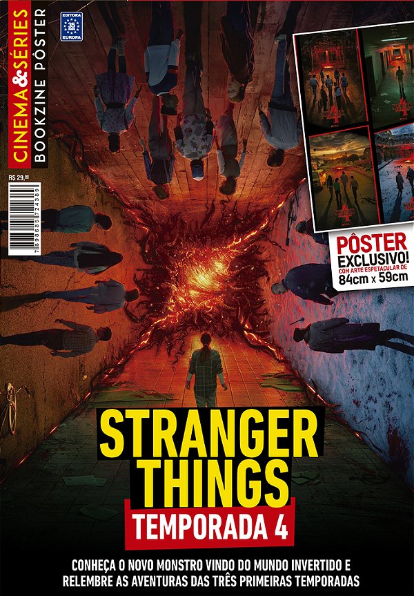 Superpôster Cinema E Séries - Stranger Things 4
