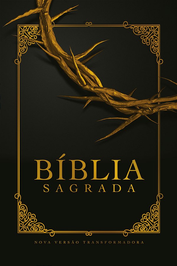 Bíblia Nvt Letra Grande - Coroa De Espinhos Capa Soft Touch