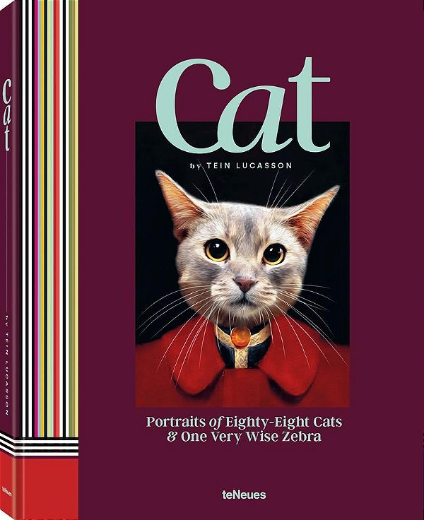 Cat Portraits Of Eighty-Eight Cats & One Very Wise Zebra