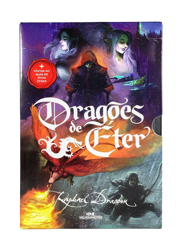 Box Dragões De Éter - Série Completa + Pôster-..