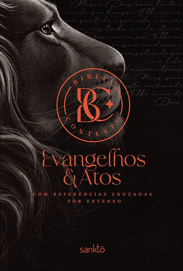 Bíblia Contexto - Evangelhos & Atos - Leão Com Referências Cruzadas Por Extenso