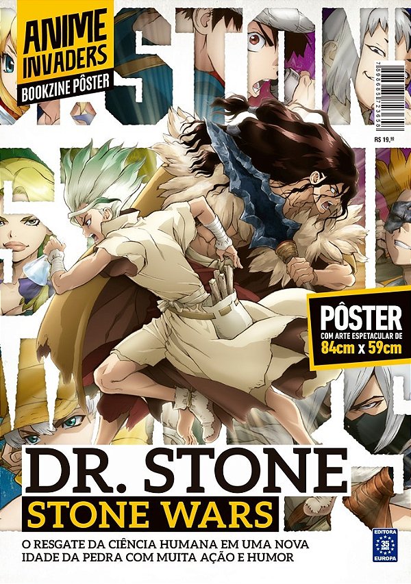 Superpôster Anime Invaders - Dr. Stone: Stone Wars