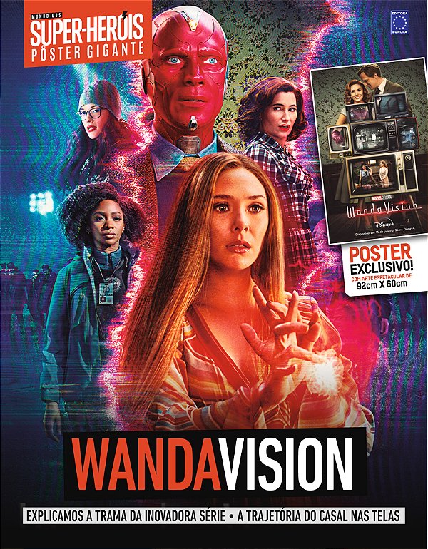 Superpôster Mundo Dos Super-Heróis - Wandavision