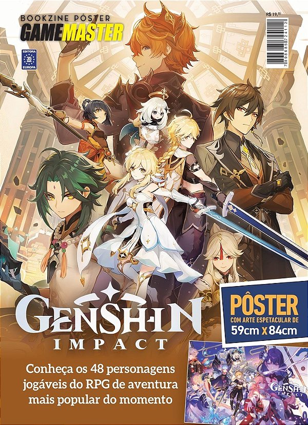 Superpôster Game Master - Genshin Impact