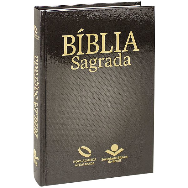 Bíblia Sagrada - Capa Ilustrada Com Preto Nova Almeida Atualizada (Naa)