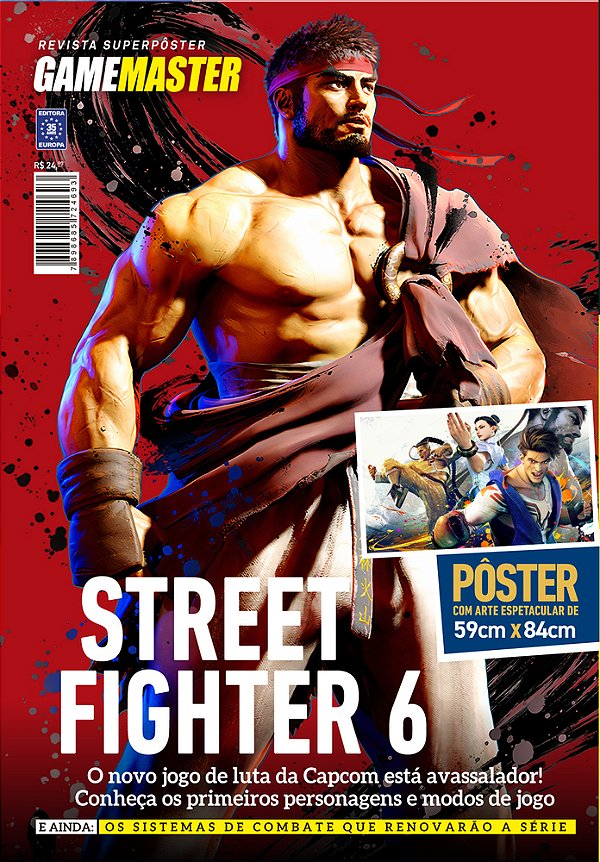 Superpôster Game Master - Street Fighter 6