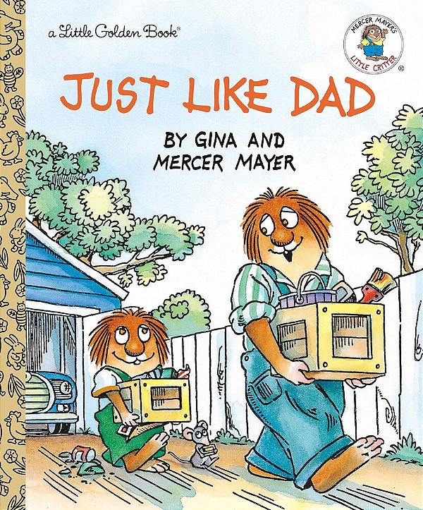 Just Like Dad - Little Golden Book..-