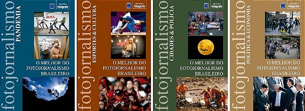 O Melhor Do Fotojornalismo Brasileiro (Coleção - 4 Volumes)