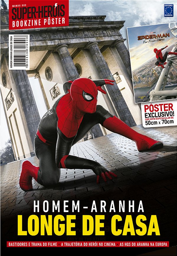 Superpôster Mundo Dos Super-Heróis - Homem Aranha: Longe De Casa