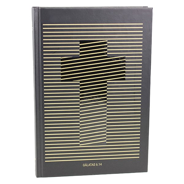 Bíblia Sagrada Naa - Capa Cruz Dourada Nova Almeida Atualizada (Naa)