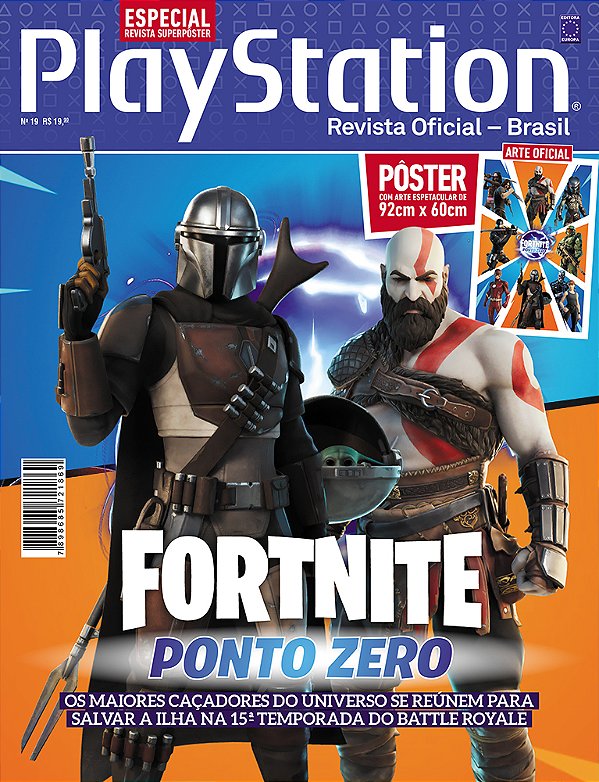 Superpôster Playstation - Fortnite Ponto Zero