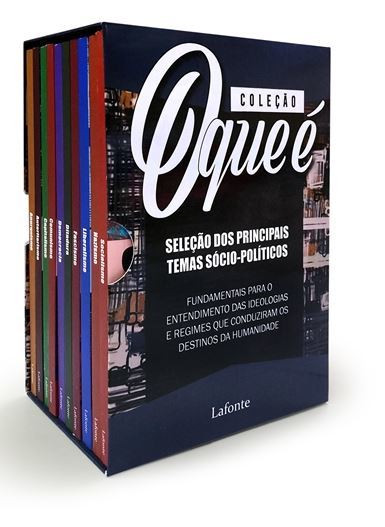 Box Coleção O Que É-10 Volumes-..