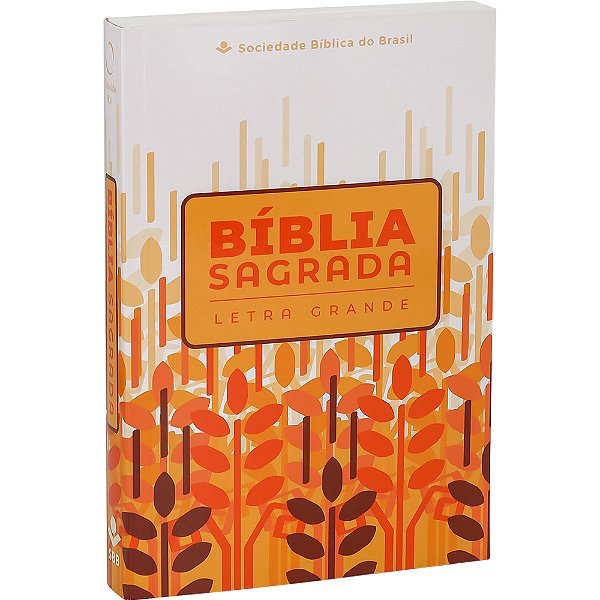 Bíblia Letra Grande Capa Brochura Almeida Revista E Atualizada (Ara)