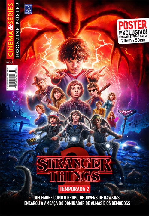 Superpôster Cinema E Séries - Stranger Things - Temporada 2