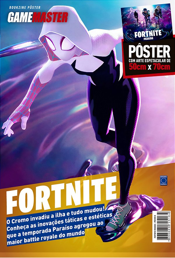 Superpôster Game Master - Fortnite Paraíso - Arte B
